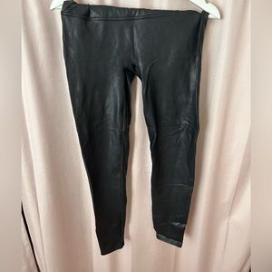 Spanx Faux Leather Leggings 1X